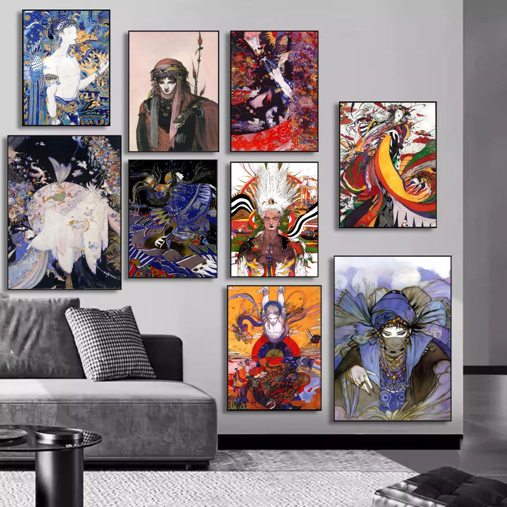 Board Game Yokohama - Japanese Painter Y-Yoshitaka Amano Poster High-definition