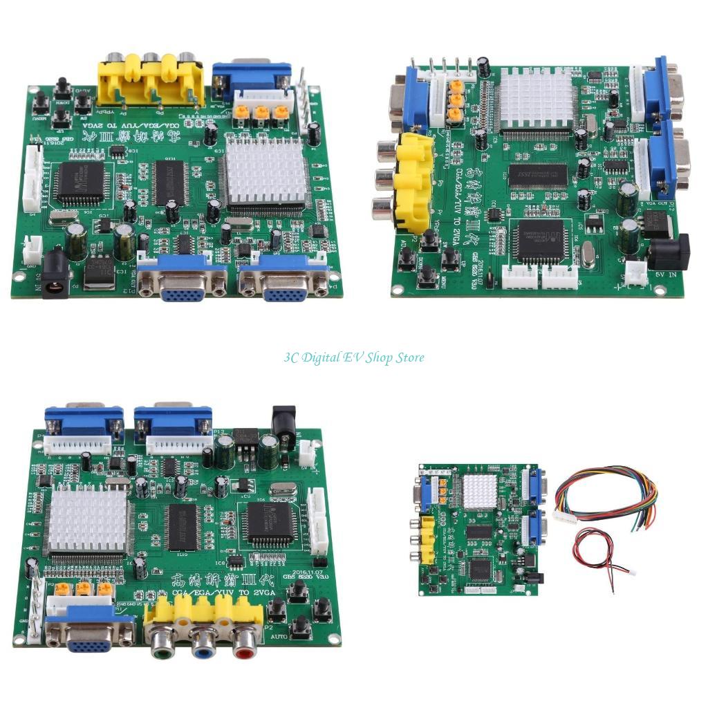 Board Game Video Games - E74D Arcade Game RGB/CGA/EGA to VGA