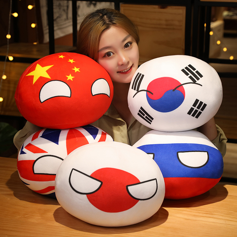 Board Game Yokohama - 10-40cm Kawaii Countryball Plush Toy Stuffed
