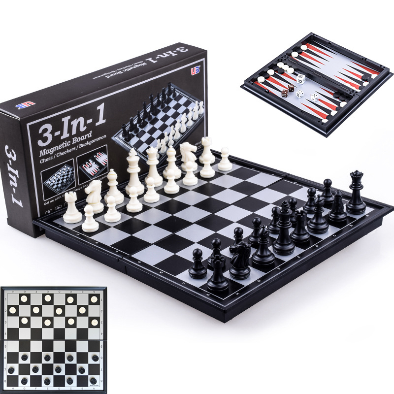 Foldable Magnetic Chess 25CM C - Board Game Quacks 评论和价格