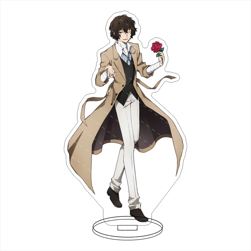 16CM Anime Acrylic Stand Bungo - Board Game Yokohama 评论和价格