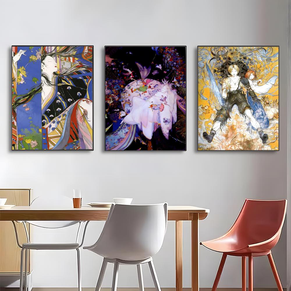 Y-Yoshitaka Amano Art Poster H - Board Game Yokohama 评论和价格
