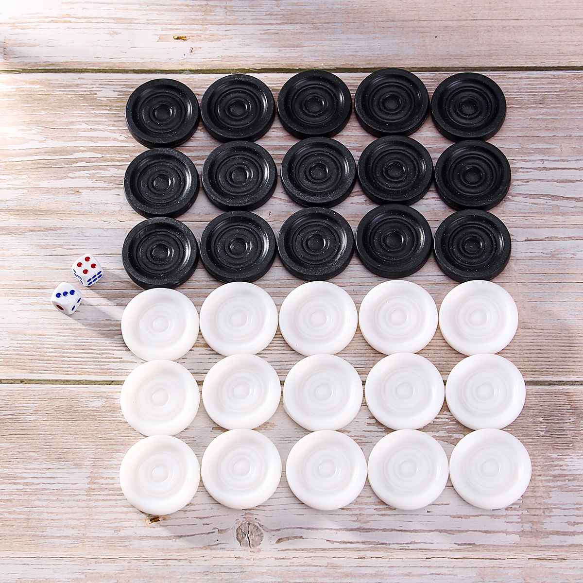 32 PCS Backgammon Chess Piece  - Board Game Quacks 评论和价格