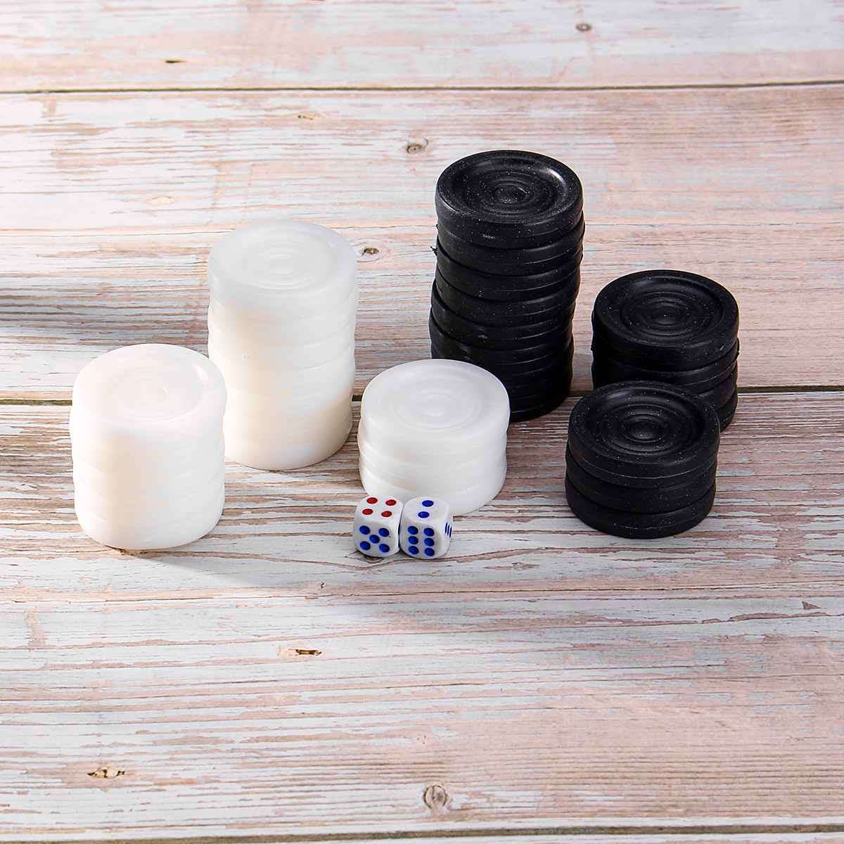 32 PCS Backgammon Chess Piece  - Board Game Quacks 评论和价格
