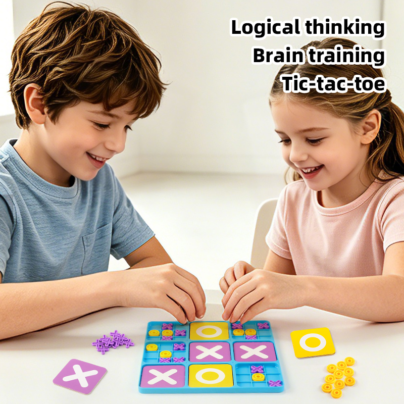 Colorful Battle Xo Tic-Tac-Toe - Board Game Quacks 评论和价格