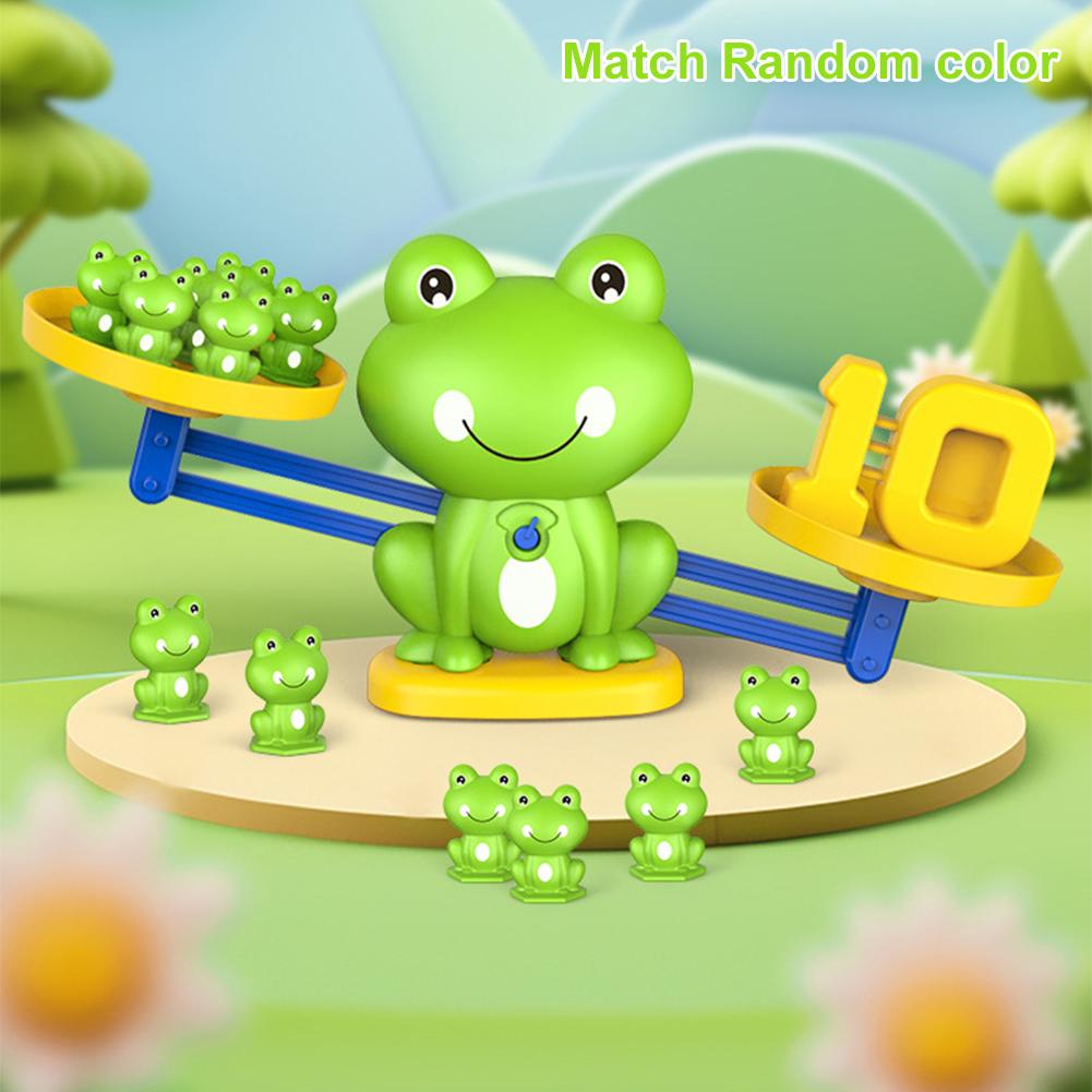 Frog Balance Scale Math Toy Ed - Board Game Digital 评论和价格