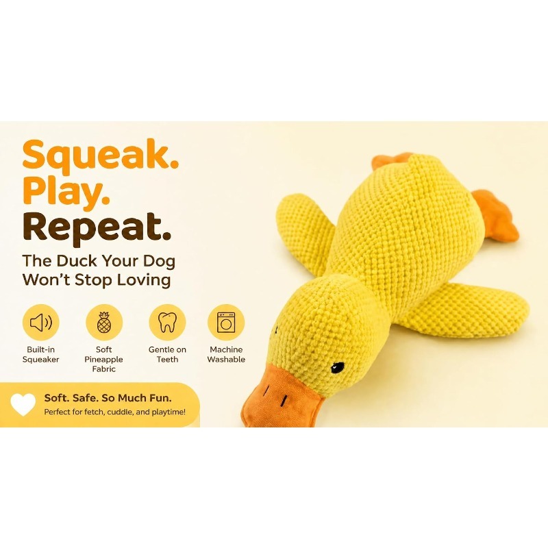 Piece Plush Calming Duck Dog T - Board Game Quacks 评论和价格