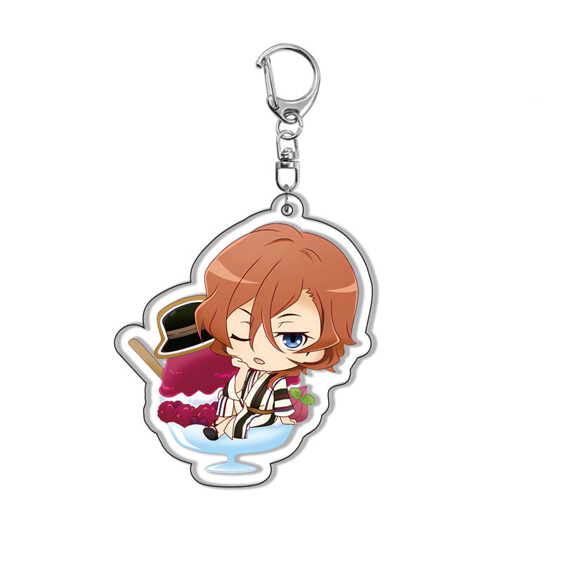 Anime Keychain Acrylic Bungou  - Board Game Yokohama 评论和价格