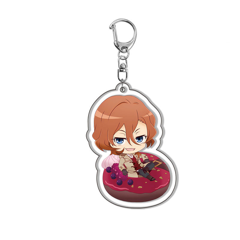 Anime Keychain Acrylic Bungou  - Board Game Yokohama 评论和价格