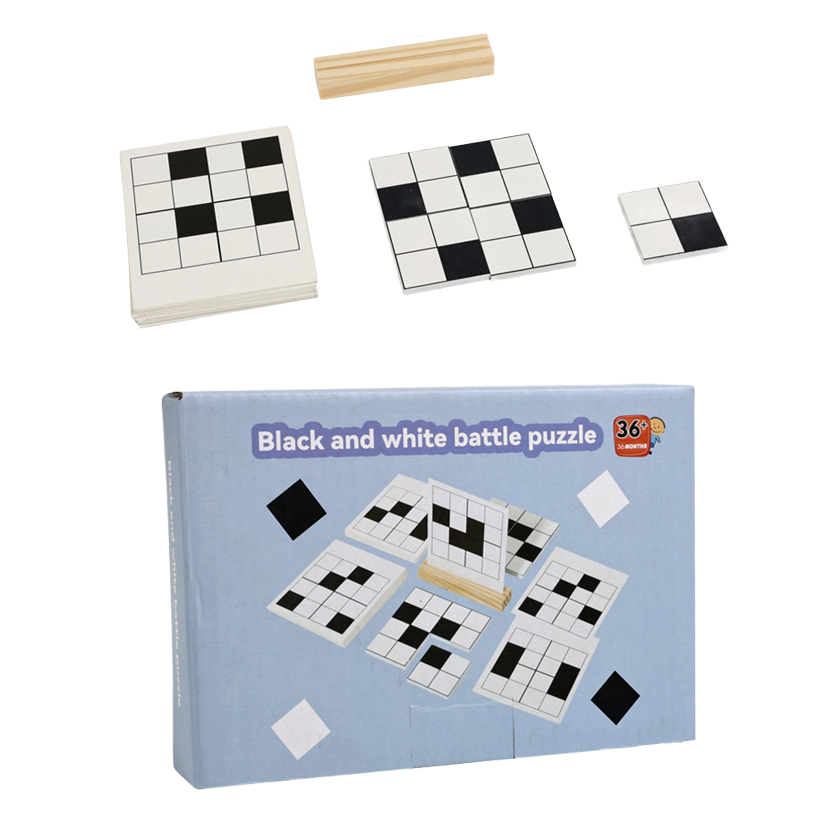 Wooden Board Game Brain Teaser - Board Game Quacks 评论和价格