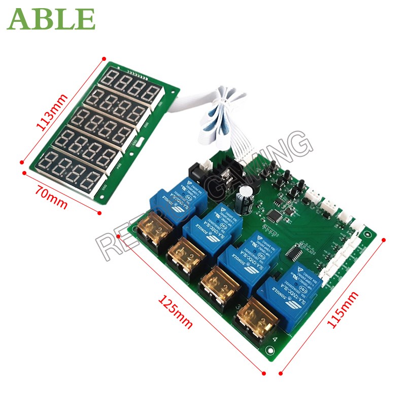 JY-215 Inbuilt Counter 4 Chann - Board Game Vector 评论和价格