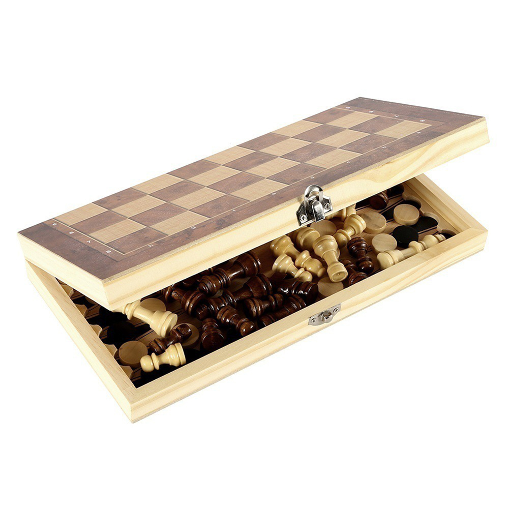 3 in 1 Chess Game Board Foldin - Board Game Quacks 评论和价格
